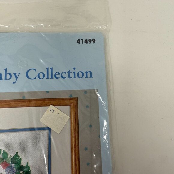 Bucilla Baby Family Tree Counted Cross Stitch Kit 41499  13" x 16" Aida Floss - Picture 2 of 4